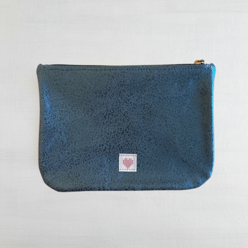 Verrukkelijk blauw metallic 