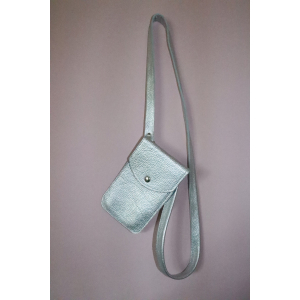 Telefoontasje zilver