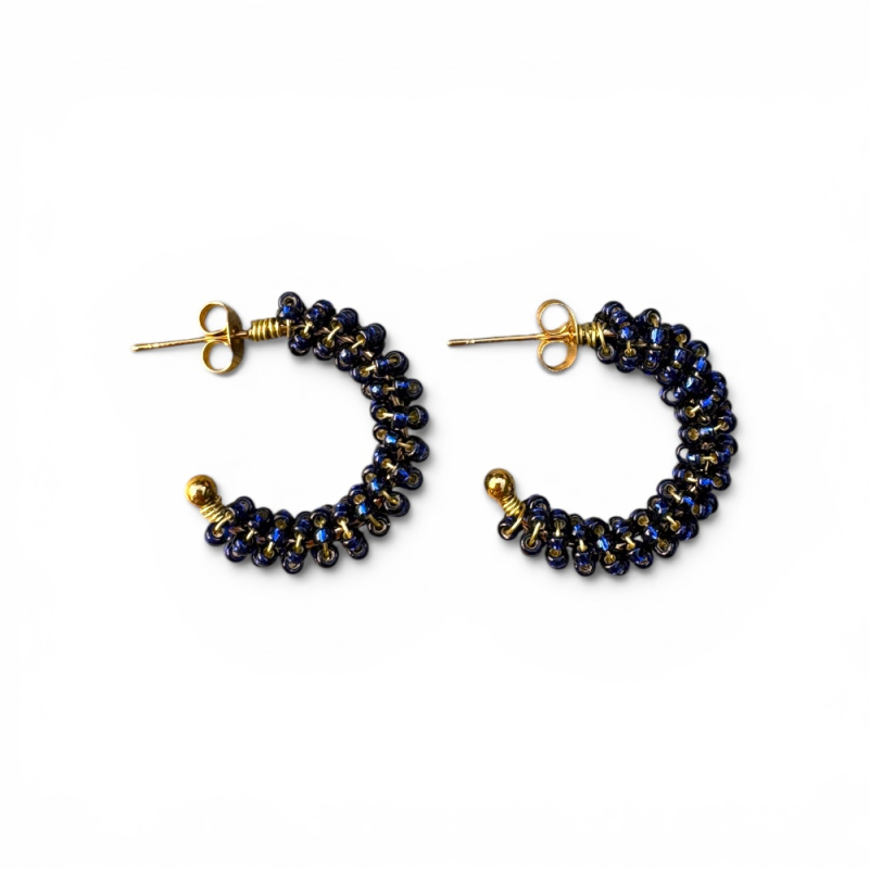 Miyuki C-vormig - navy blue